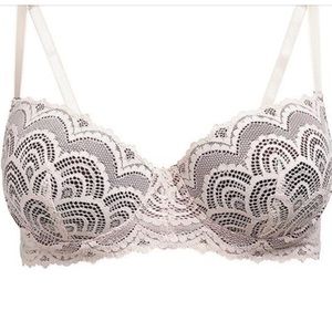 2 pack lace bra light padding